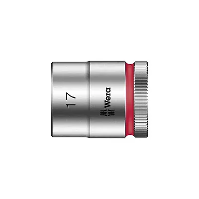 Wera Zyklop 3/8&quot; Drive Metric Socket - 17Mm