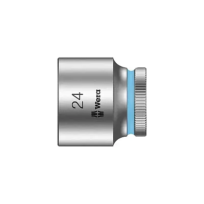 Wera Zyklop 3/8&quot; Drive Metric Socket - 24Mm
