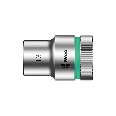 Wera Zyklop 1/2&quot; Drive Metric Socket - 13Mm