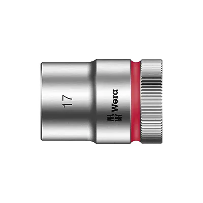 Wera Zyklop 1/2&quot; Drive Metric Socket - 17Mm