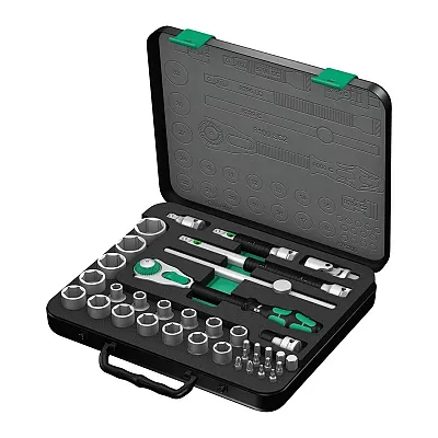 Wera Zyklop Metric Speed Ratchet Set - 1/2??? Drive (37-Piece Set)