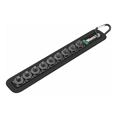 Wera Belt-A (Textile Belt) 9 Location For 1/4??? Sockets (Unloaded)