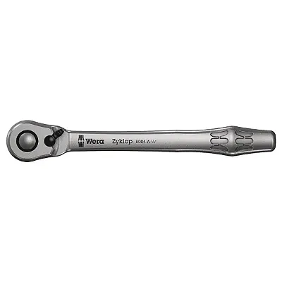 Wera 8004 A Zyklop Full Metal Ratchet With Switch Lever 1/4&quot; Drive Multi