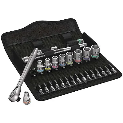 Wera Sae 1/4&quot; Drive Ratchet Set (28 Piece)