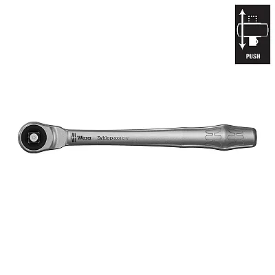 Wera 1/2??? Metal Ratchet With Push-Through Square