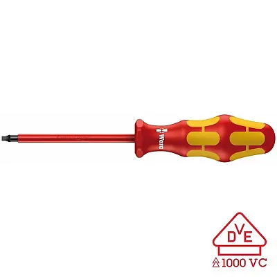 Wera Vde Insulated Screwdriver: Square #2 X 200Mm