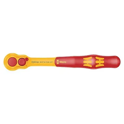 Wera 8007 B Vde Zyklop Ratchet Insulated 3/8&quot; 222 Mm
