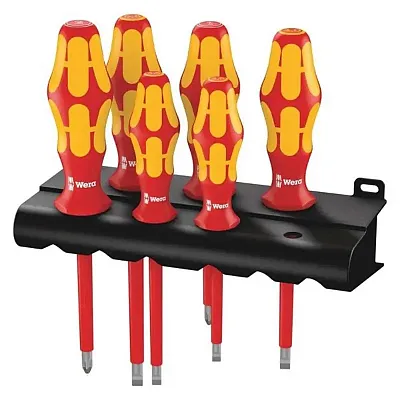 Wera Screwdriver Rack 6 Piece Set
