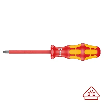 Wera Screwdriver For Phillips Screws 162I Ph Vde Insulated Ph 0X80Mm
