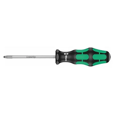 Wera Kraftform Screwdriver: Pozidriv Pz1 X 80Mm (With Lasertip)