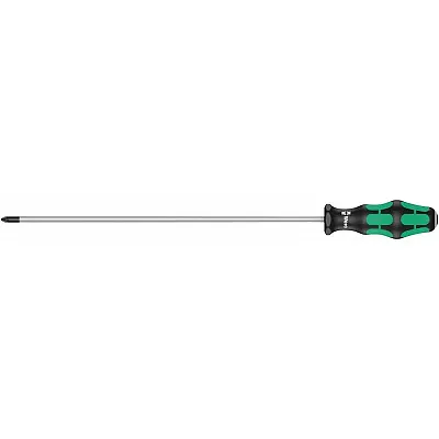 Wera Kraftform Screwdriver: Pozidriv Pz2 X 300Mm (Without Lasertip)