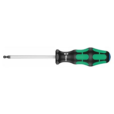 Wera Screwdriver: Hex 5Mm X 100Mm (With Ball End)