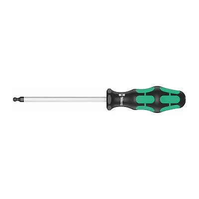 Wera Sae Screwdriver: Hex 1/4&quot; X 125Mm (With Ball End)