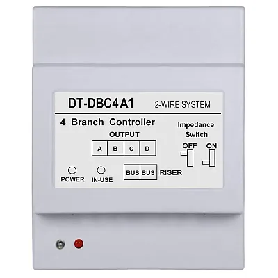 Cmple Output Branch Controller For 2 Wire Video Intercom System ??? Dt-Dbc4A1, 4