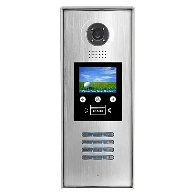 Cmple Video Intercom Entry Panel ??? Dmr18S/Id-F Door Entry Camera Panel With 3.