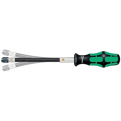 Wera Kraftform 392 Hexagon Flexible Shaft Bitholding Screwdriver 1/4
