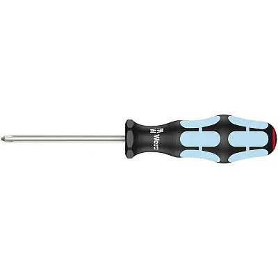 Wera Screwdriver: Phillips Ph1 X 80Mm - Stainless Steel (With Lasertip)