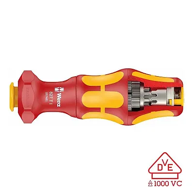 Wera Insulated Turbo Screwdriver - 1/4&quot; Drive