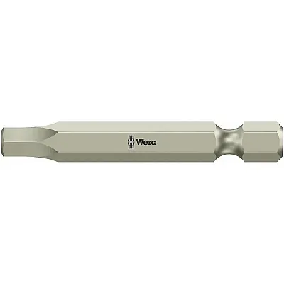 Wera Series 4 3840/4 Stainless Bit Hexagon 4Mm 1/4In Drive