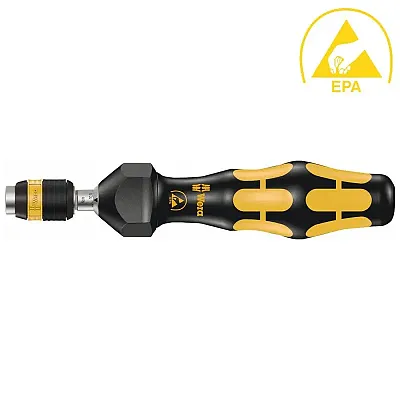 Wera Adjustable Esd Safe Torque Screwdriver With Quick Release Chuck (Nm)
