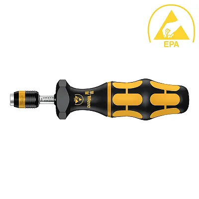 Wera Esd Adjustable Torque Screwdriver (2.5 - 11.5 In. Lbs.) With Quick Release 