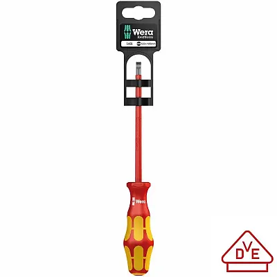 Wera 160I 1.0 X 5.5 X 125 Mm Hang-Tag Screwdriver