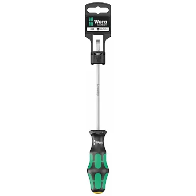Wera Screwdriver: Slotted 1.2 Mm X 100 Mm Lasertip (On Hang-Tag)