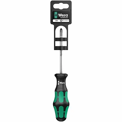 Wera Screwdriver: Pozidriv Pz #2 X 100 Mm (On Hang-Tag)