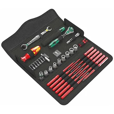 Wera Insulated Kraftform Kompakt W 2 Maintenance Set (35-Piece Set)