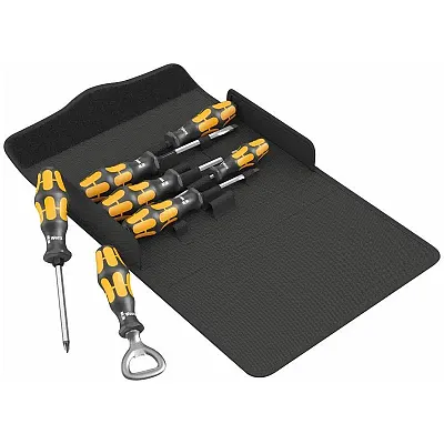 Wera Chiseldriver Screwdriver Set In Textile Box (7-Piece Set)