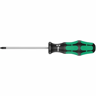 Wera Screwdriver: Tamper-Proof Torx Bo Tx #10 X 300Mm (With Bore Hole)