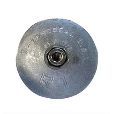 Tecnoseal R1AL Rudder Anode - Aluminum - 1-7/8&quot; Diameter