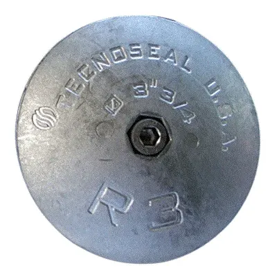 Tecnoseal R3MG Rudder Anode - Magnesium - 3-3/4&quot; Diameter