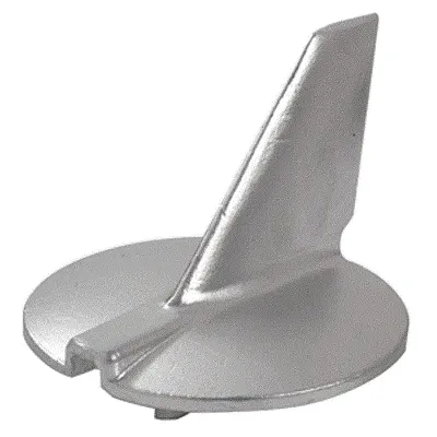 Tecnoseal Trim Tab Anode - Aluminum - Yamaha 200-250
