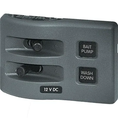 Blue Sea 4303 WeatherDeck&reg; 12V DC Waterproof Switch Panel - 