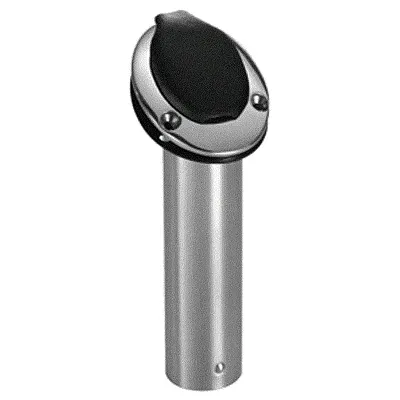 Attwood Closed End Rod Holder - 30&#176; - Black Insert