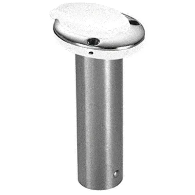 Attwood Standard Series Rod Holder - 0&#176; - White Insert