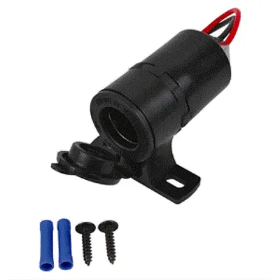 Attwood Outlet Surface Mount - 12V