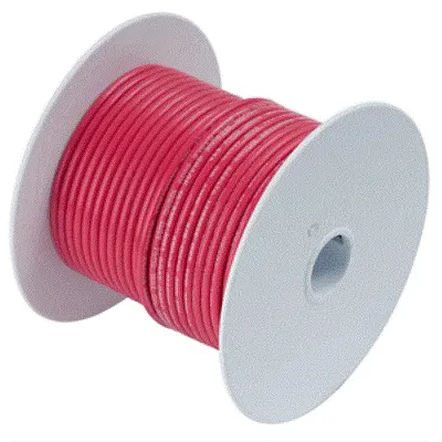 Ancor Red 2/0 AWG Tinned Copper Battery Cable - 50&#039;