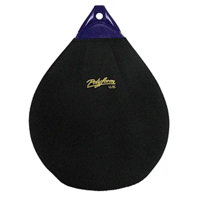 Polyform Fender Cover Black f/A-2 Ball Style