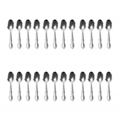 Abbie 24 Piece Stainless Steel Teaspoon Set