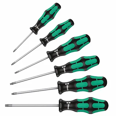 Wera Torx Screwdriver Set With Hold Function (6-Piece Set)