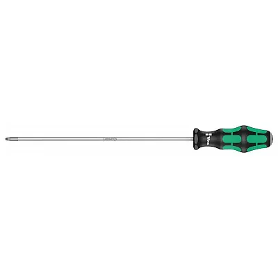 Wera Screwdriver: Pozidriv Pz# 2 X 250Mm With Laser Tip