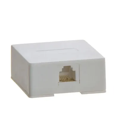 Cmple 541-N Phone Surface Mount 6P6C-1port-WHITE