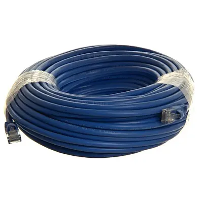 Cmple 542-N RJ45 CAT5 CAT5E ETHERNET LAN NETWORK CABLE -75 FT Bl