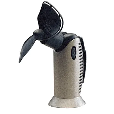 Caframo Tiny Tornado II 827 4.5&quot; Handheld 1-Speed Fan - Black