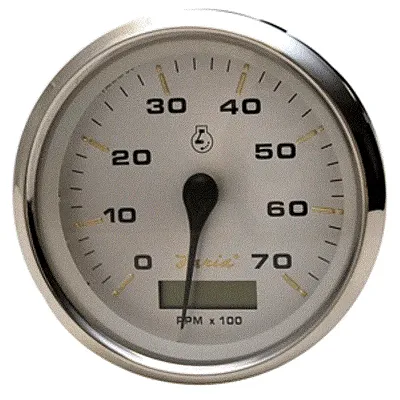 Faria Kronos 4&quot; Tachometer w/Hourmeter - 7,000 RPM (Gas - Outboa