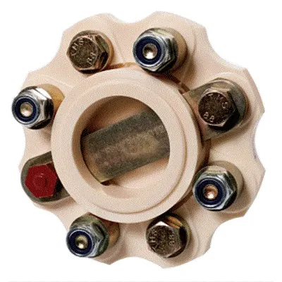 R & D Flexible Shaft Coupling f/5&quot; Yanmar - 10HP/100RPM Capacity