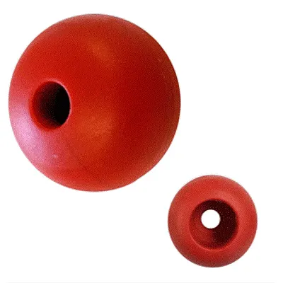 ROnstan Parrel Bead - 20mm(3/4&quot;) OD - Red - (Single)