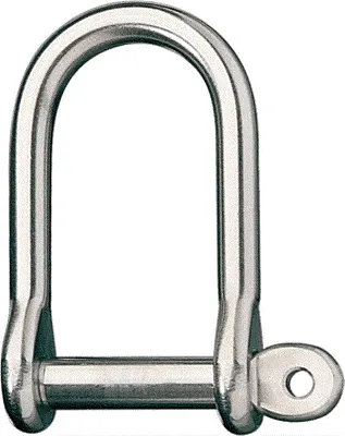 Ronstan Wide Dee Shackle - 1/2"Pin - 2-11/16"L x 1-5/16"W